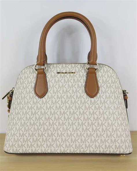 michael kors dome satchel|Veronica Medium Logo Dome Satchel .